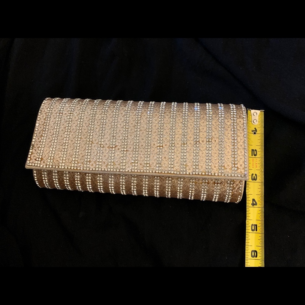 Gold Sparkly Formal Clutch!✨NWOT! - Picture 6 of 6